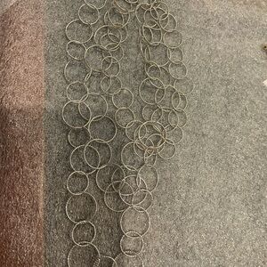 Silver Circle Chain Necklace
